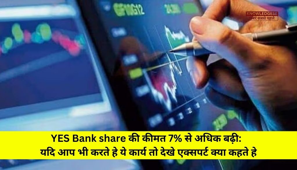 YES Bank share Price Increse
